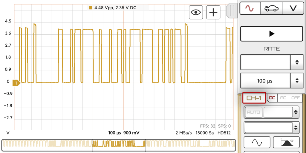 CAN decoding with HScope 1